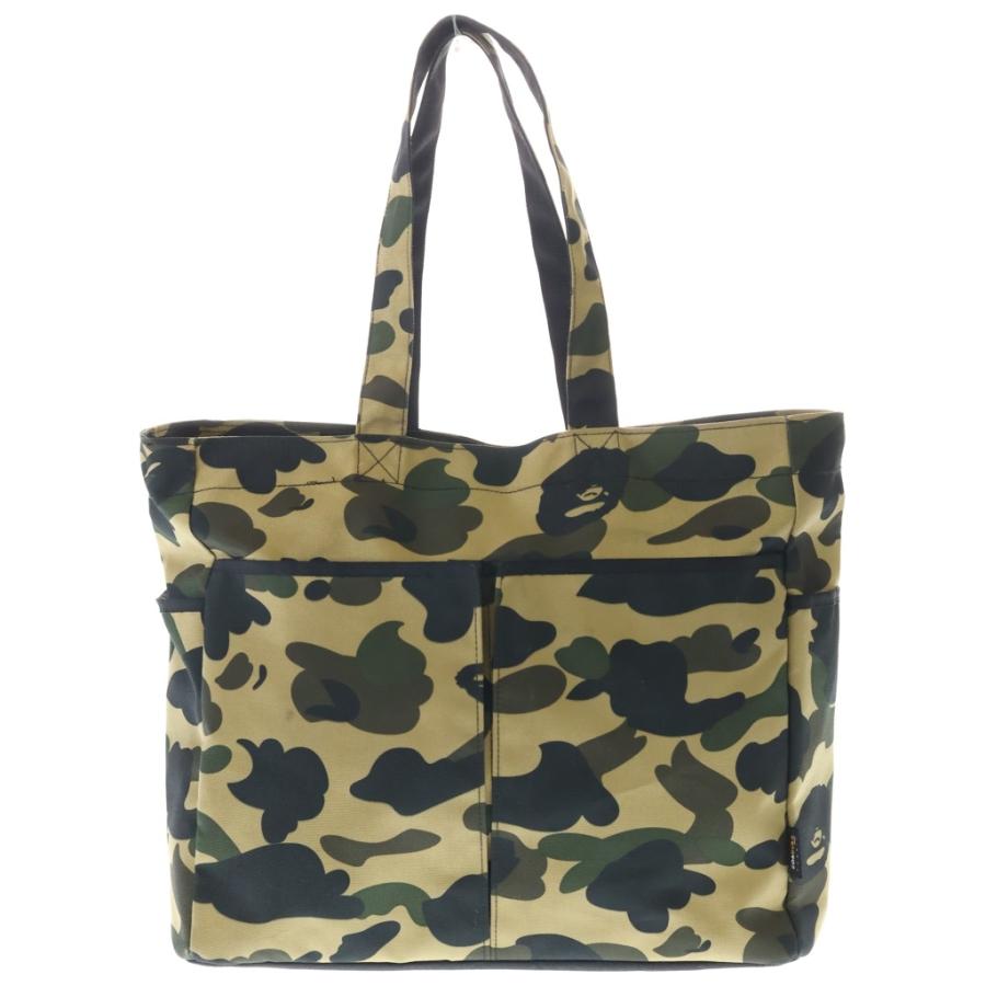 A BATHING APE（アベイシングエイプ） 1st camo カモフラ総柄 トート