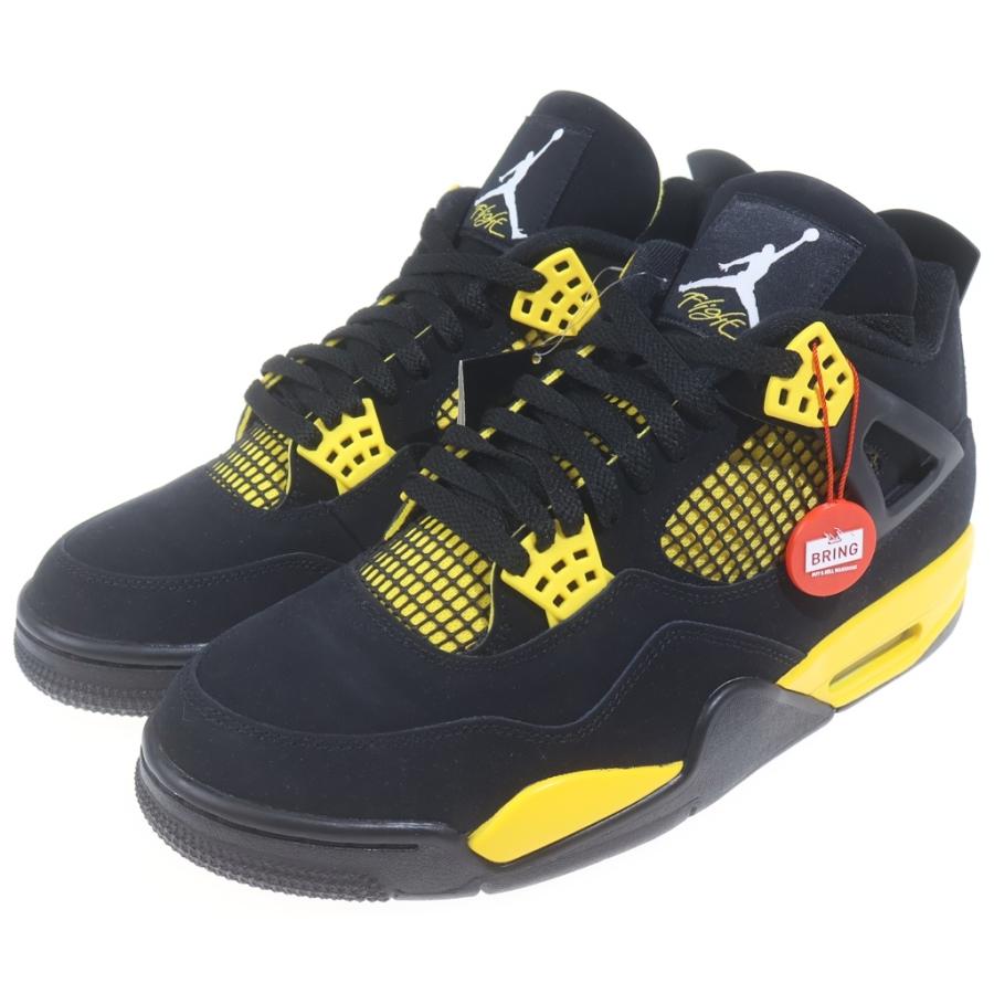 NIKE（ナイキ） AIR JORDAN 4 RETRO THUNDER 2023 エアジョーダン4 