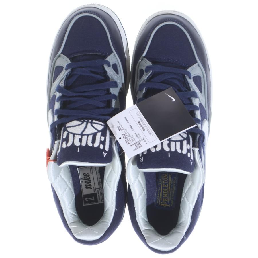 NIKE ナイキ ×NIGO AIR FORCE 3 LOW SP College Pack ニゴーエアフォース3 ロー SP カレッジパック ローカットスニーカー ネイビー US10/28cm HV5032-400 NIKE（ナイキ） ×NIGO AIR FORCE 3 LOW SP College Pack ニゴーエア