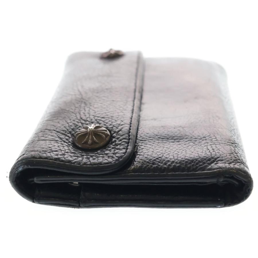 CHROME HEARTS（クロムハーツ） WAVE ウェーブ レザーウォレット 財布