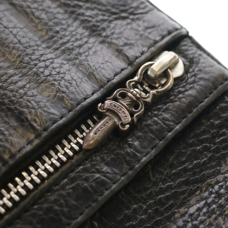 CHROME HEARTS（クロムハーツ） WAVE ウェーブ レザーウォレット 財布