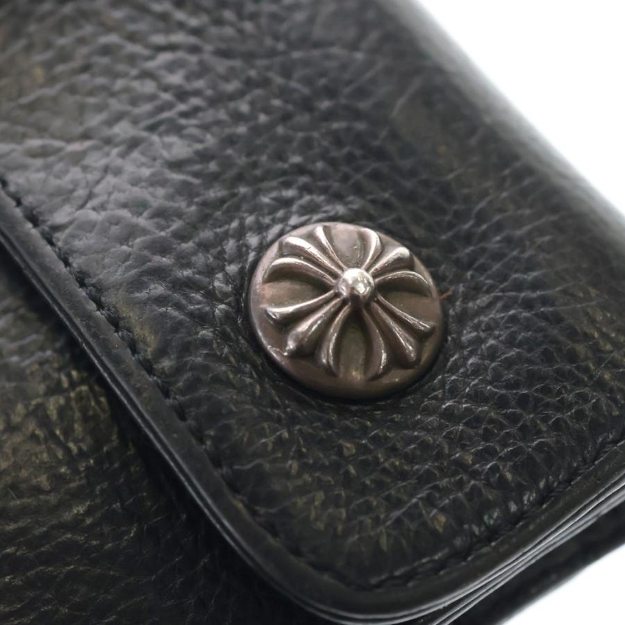 CHROME HEARTS（クロムハーツ） WAVE ウェーブ レザーウォレット 財布