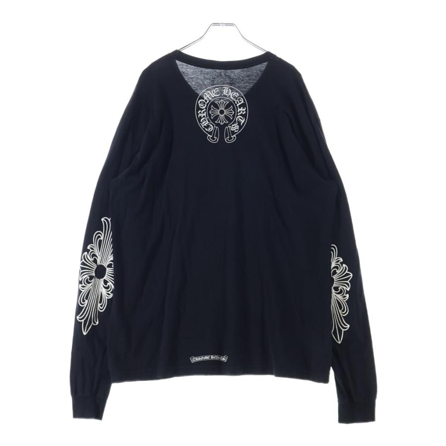 CHROME HEARTS（クロムハーツ） NECK LOGO L/S TEE ネックロゴ アーム 