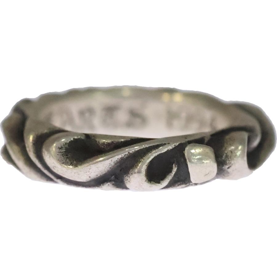 CHROME HEARTS クロムハーツ SCRL BAND スクロールバンド リング シルバー BCA351 CHROME HEARTS（クロムハーツ） SCRL BAND スクロールバンド リング