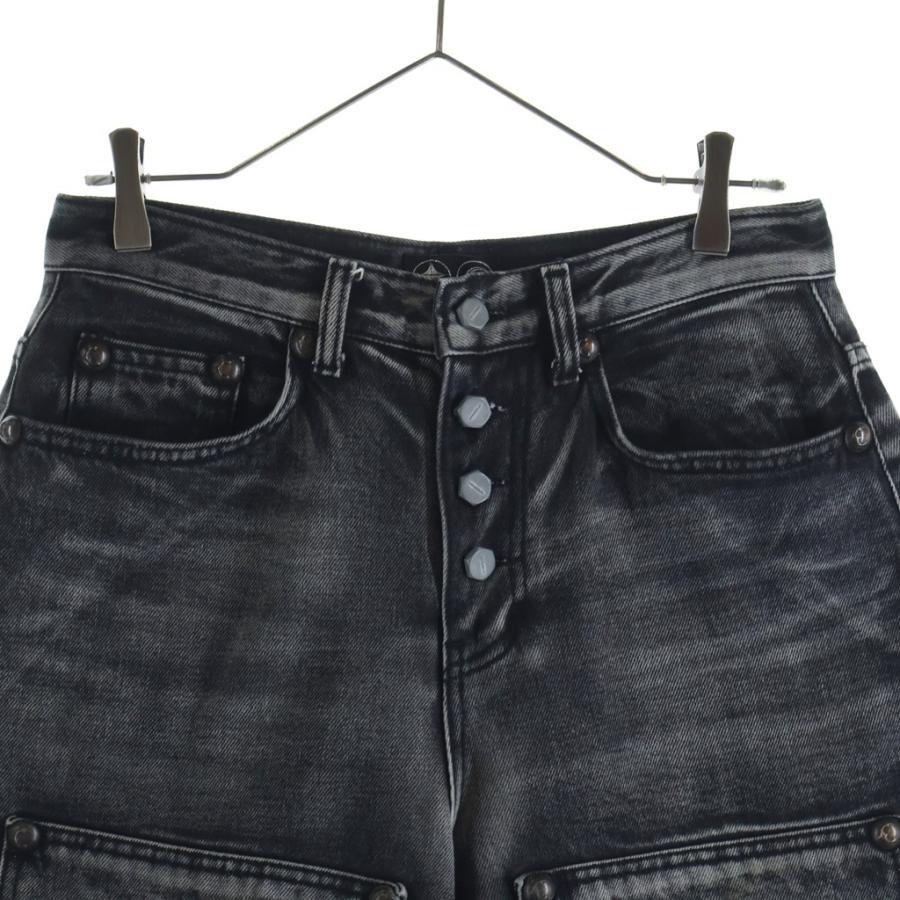THUG CLUB サグクラブ DOUBLE KNEE DAMAGE SHORTS ダブルニー ダメージ