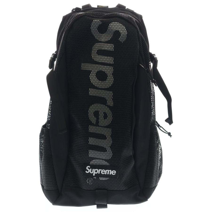 Supreme（シュプリーム） 20SS Backpack Black ナイロン ボックスロゴ