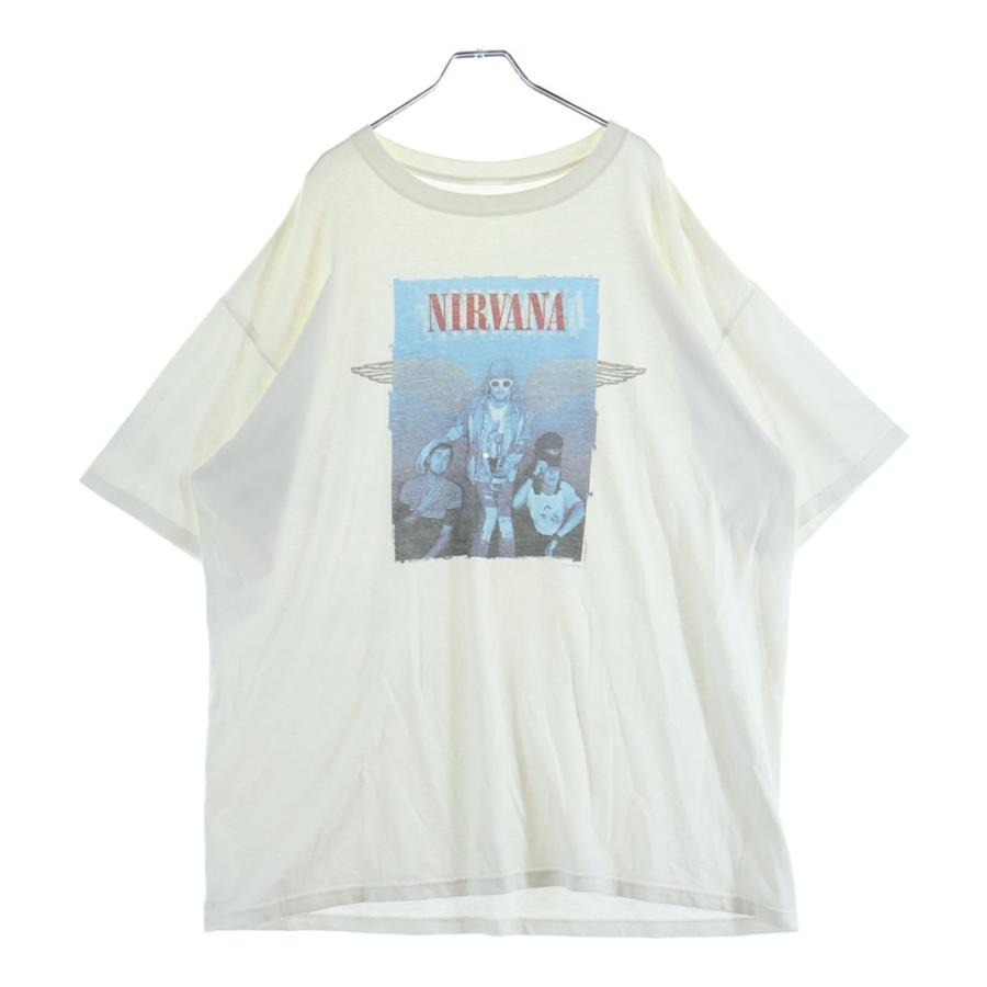 VINTAGE ヴィンテージ 00s NIRVANA BLUE BAR TEE ニルヴァーナ カート