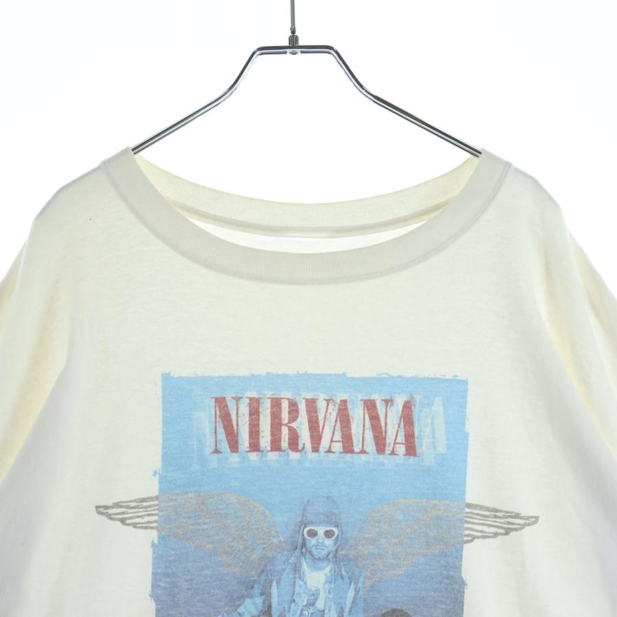 VINTAGE ヴィンテージ 00s NIRVANA BLUE BAR TEE ニルヴァーナ カート