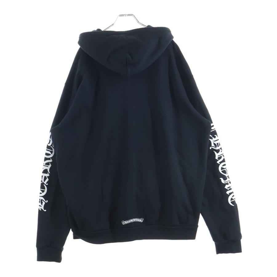 CHROME HEARTS（クロムハーツ） SWTSHRT HD ZIP 袖ロゴ フーディー