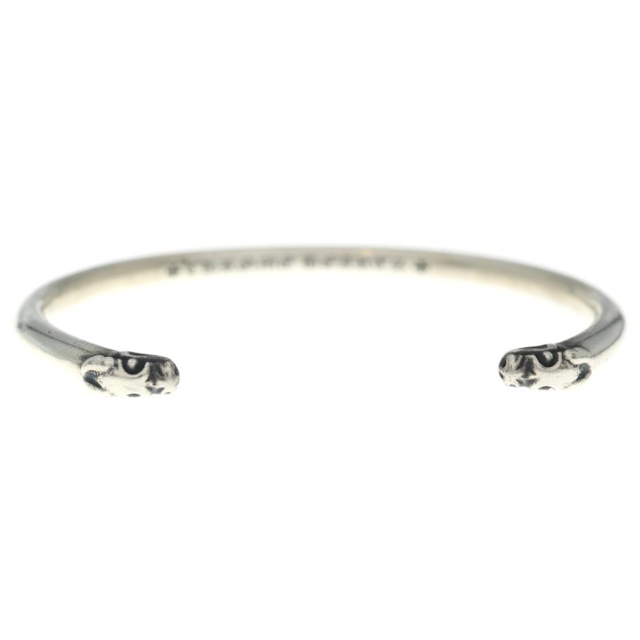 クロムハーツ　ダブルドッグ　ブレスレット　バングル　美品❗️ CHROME HEARTS（クロムハーツ） BANGLE DOUBLE DOG ダブルドッグ