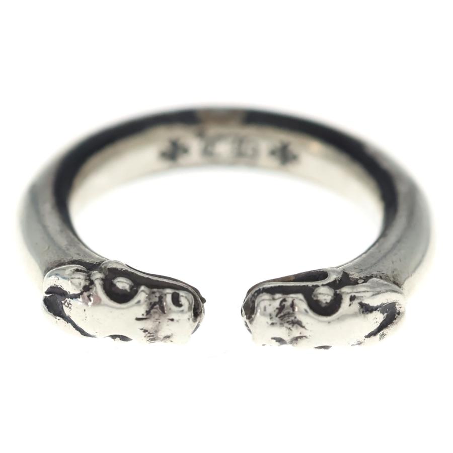 CHROME HEARTS（クロムハーツ） DOUBLE DOG RING ダブルドッグ リング