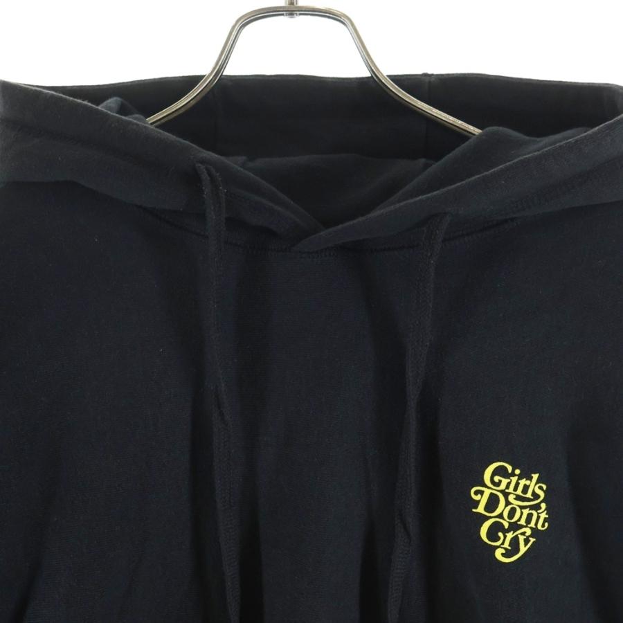 Girls Don't Cry ガールズドントクライ LOGO HOODIE 両面ロゴデザイン