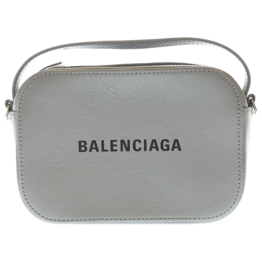 BALENCIAGA バレンシアガ エブリデイ カメラバッグ レザー 2WAYハンドバッグ ショルダーバッグ グレー 608653 BALENCIAGA（バレンシアガ） エブリデイ カメラバッグ レザー 2WAY