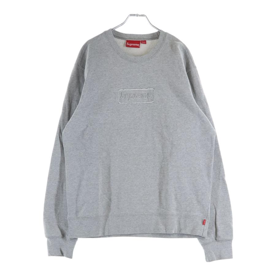 SUPREME カットアウトボックスロゴクルーネックスウェット Supreme（シュプリーム） 20SS Cutout Logo Crewneck カットアウト