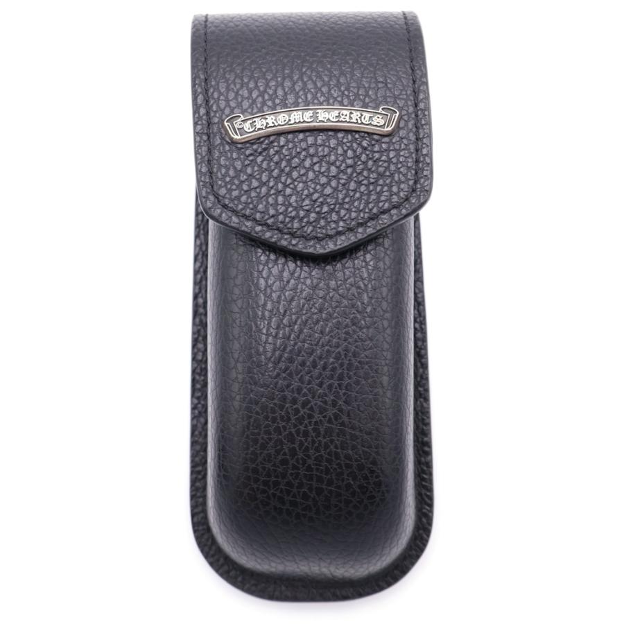 CHROME HEARTS（クロムハーツ） CASE スクロールラベル レザーメガネ