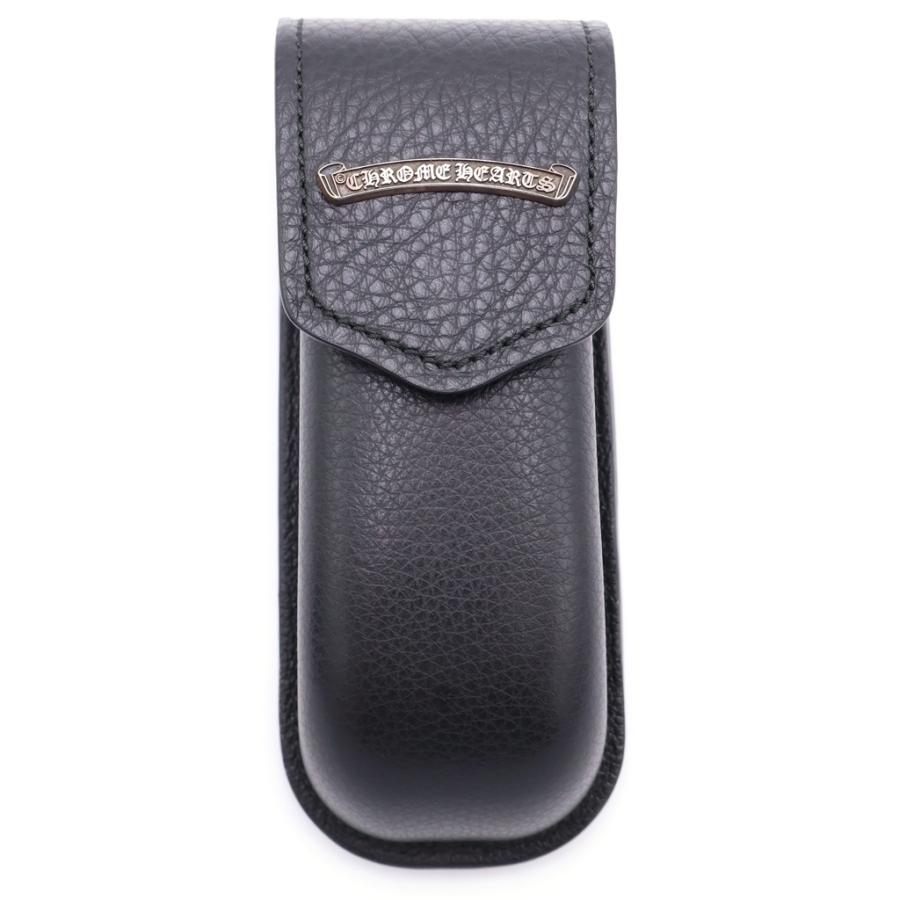 CHROME HEARTS（クロムハーツ） CASE スクロールラベル レザーメガネ