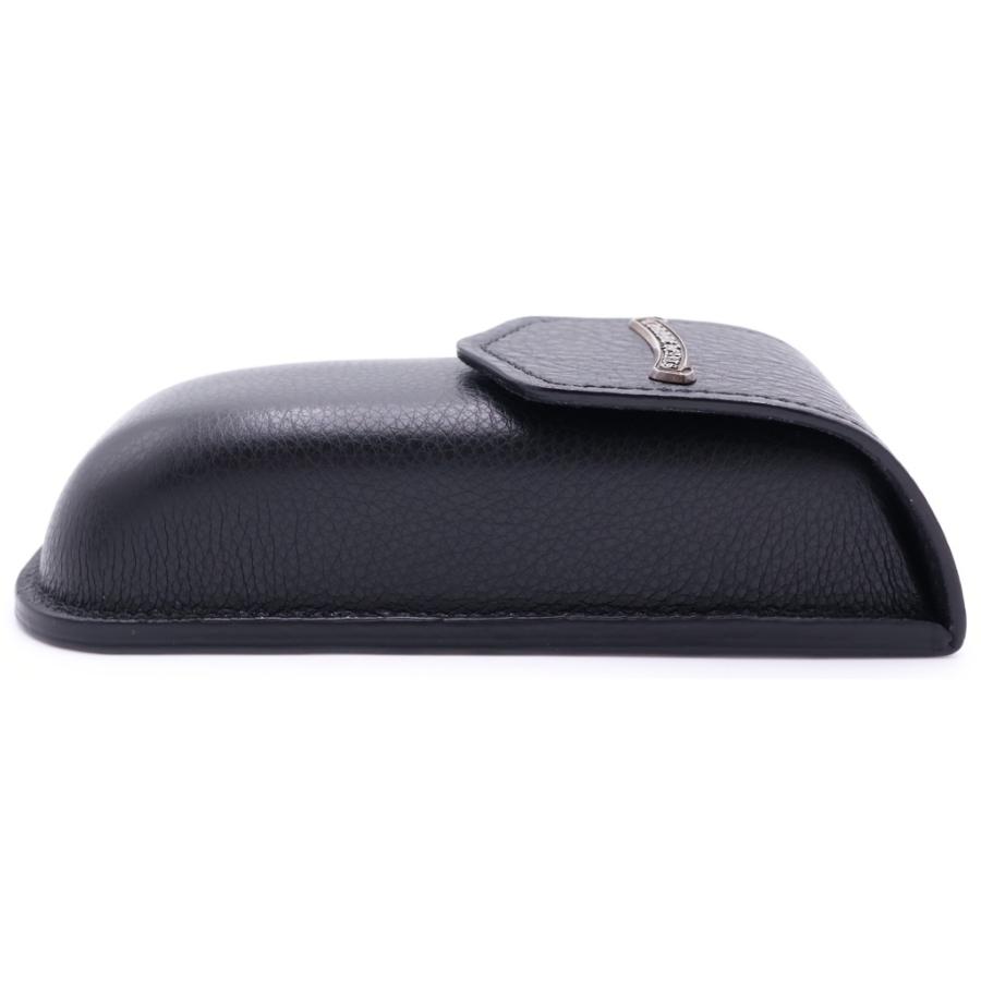 CHROME HEARTS（クロムハーツ） CASE スクロールラベル レザーメガネ