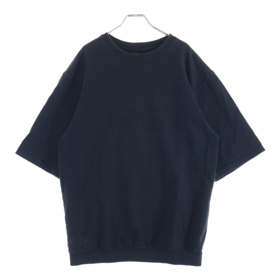 CHROME HEARTS クロムハーツ OLD CHプラス 両面プリント半袖 クルーネック スウェット ブラック CHROME HEARTS（クロムハーツ） OLD CHプラス 両面プリント半袖 クルー