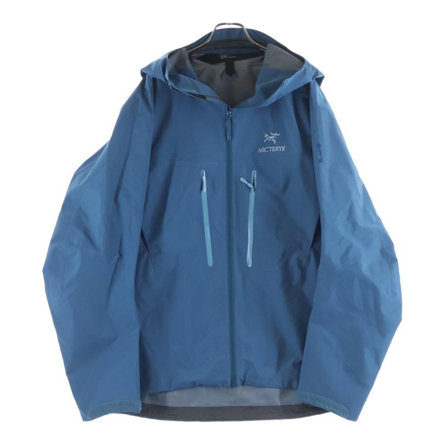 ARC'TERYX アークテリクス 22AW ALPHA SV JACKET GORE-TEX アルファ ゴアテックス ナイロン ジャケット ブルー X000005552 ARC'TERYX（アークテリクス） 22AW ALPHA SV JACKET GORE-TEX アルファ