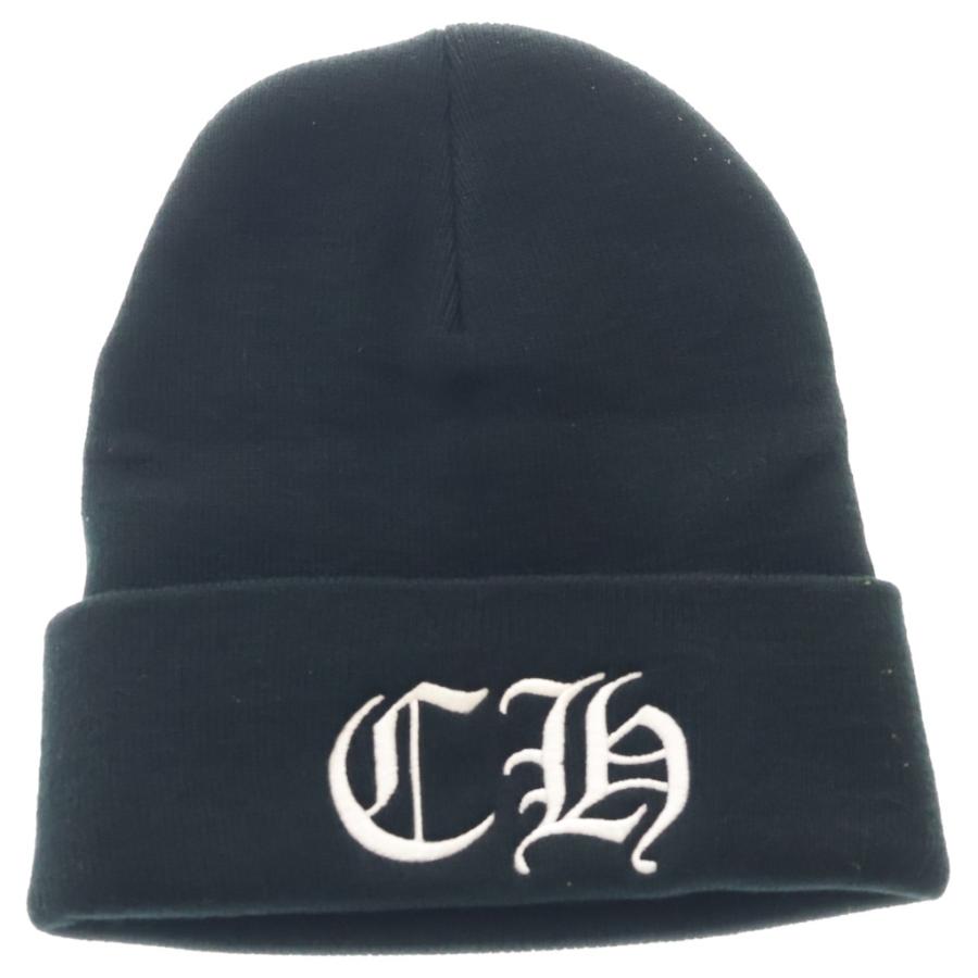 CHROME HEARTS（クロムハーツ） CH LOGO BEANIE CHロゴ 刺繍 ニット帽