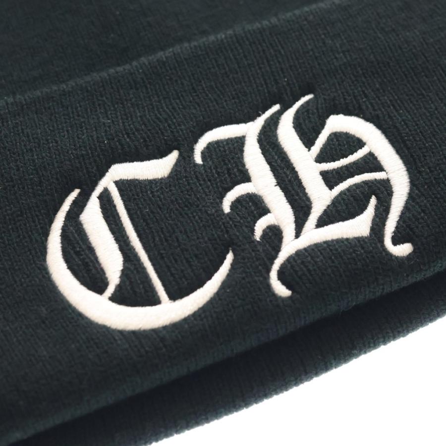 CHROME HEARTS（クロムハーツ） CH LOGO BEANIE CHロゴ 刺繍 ニット帽