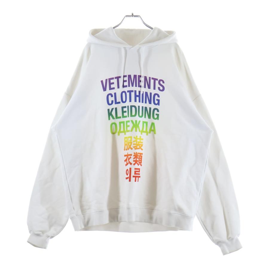 VETEMENTS（ヴェトモン） TRANSLATION HOODIE トランスレーション 