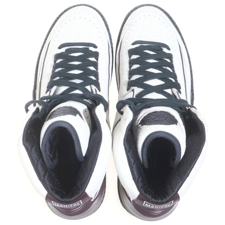 NIKE ナイキ ×A MA MANIERE AIR JORDAN 2 RETRO SP ア マ マニエール エアジョーダン 2 レトロ ハイカットスニーカー ホワイト/バーガンディ US10.5/28.5cm DO7216-100 NIKE（ナイキ） ×A MA MANIERE AIR JORDAN 2 RETRO SP ア マ