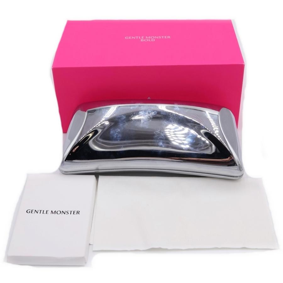 gentle monster kro 02 ケース、箱付き GENTLE MONSTER ジェントルモンスター KRO 02 GLASSES サイドデザイン