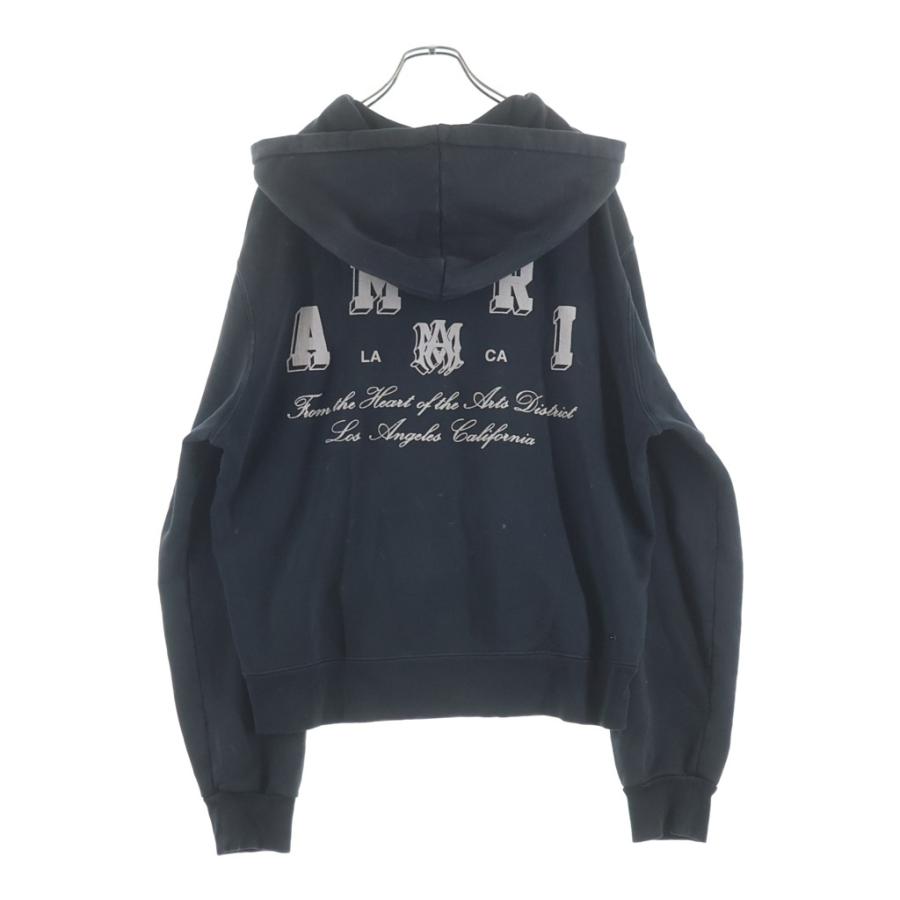 AMIRI（アミリ） VINTAGE COLLEGIATE ZIP HOODIE ヴィンテージ加工