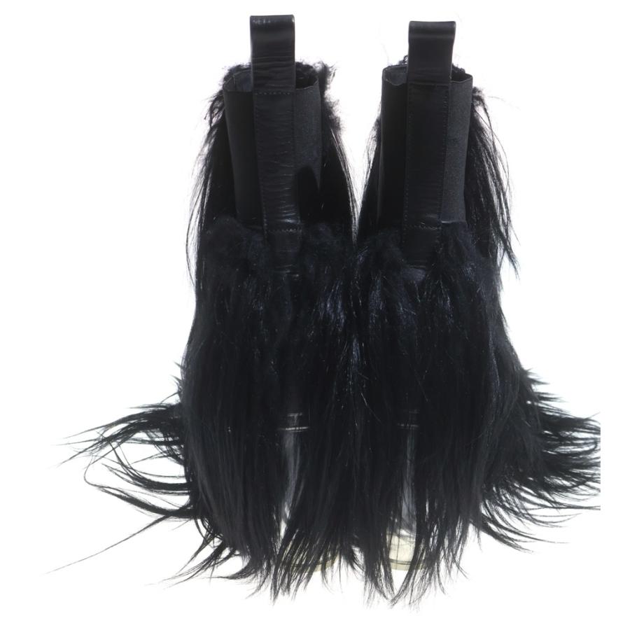 Rick Owens（リック・オウエンス） Leather Fur Kiss Boots レザー