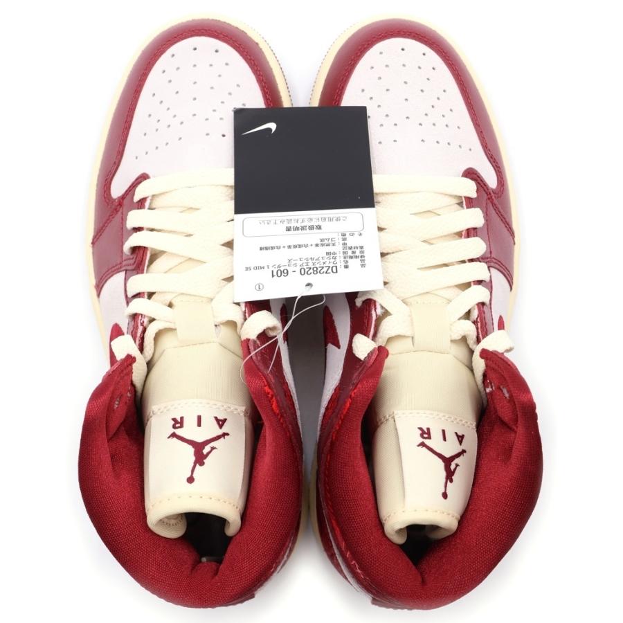 シューズ(女性用) JORDAN BRAND AIR JORDAN 1 MID SE GS 24cm NIKE（ナイキ） WMNS AIR JORDAN 1 MID SE ウィメンズ エアー