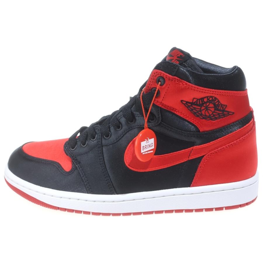 NIKE（ナイキ） WMNS AIR JORDAN 1 HIGH OG SATIN BRED ウィメンズ