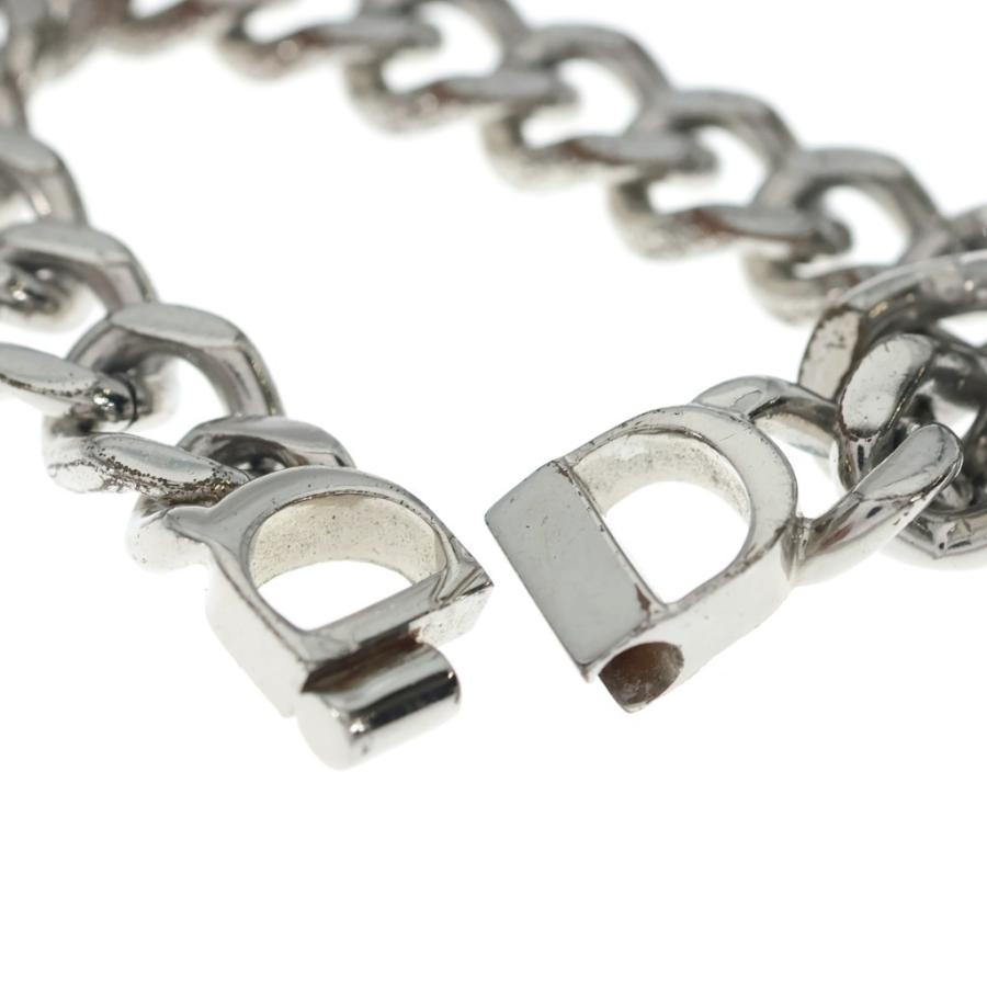 DIOR ディオール CDアイコン チェーンブレスレット シルバー : BRING