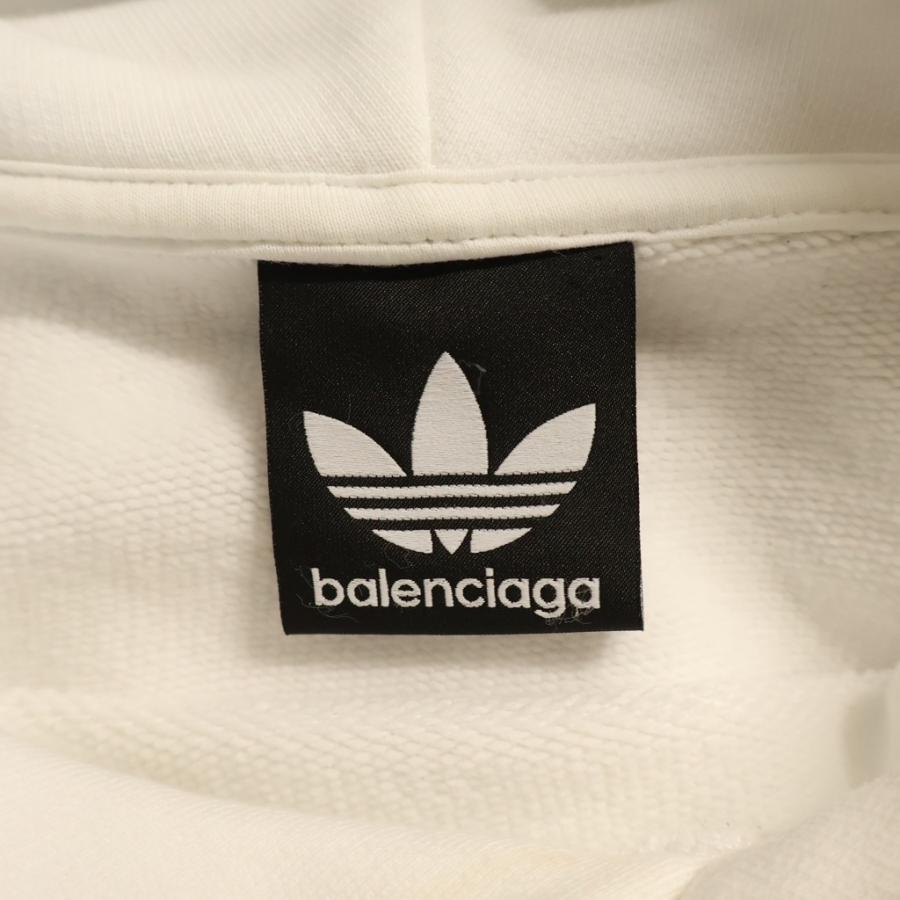BALENCIAGA（バレンシアガ） ×adidas アディダス ロゴ刺繍 プル