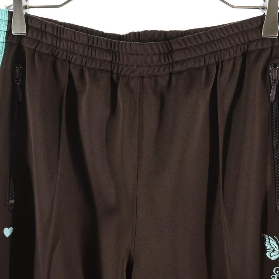 Needles × Girls Don't Cry トラックパンツ ブラウン S Needles（ニードルス） ×Girls Don't Cry TRACK PANTS ガールズドント