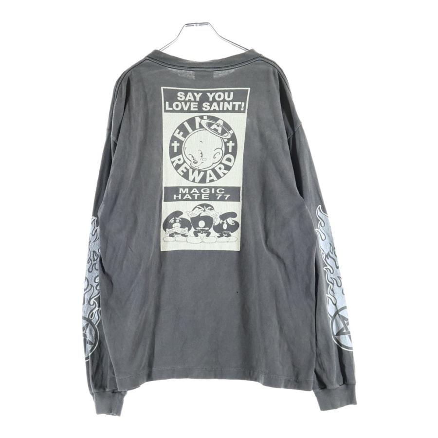 SAINT MICHAEL セントマイケル FIRE BABY LS TEE ファイアー ベイビー