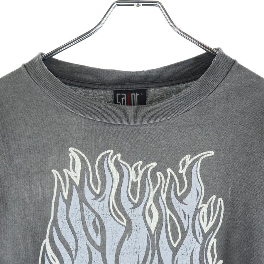 SAINT MICHAEL セントマイケル FIRE BABY LS TEE ファイアー ベイビー
