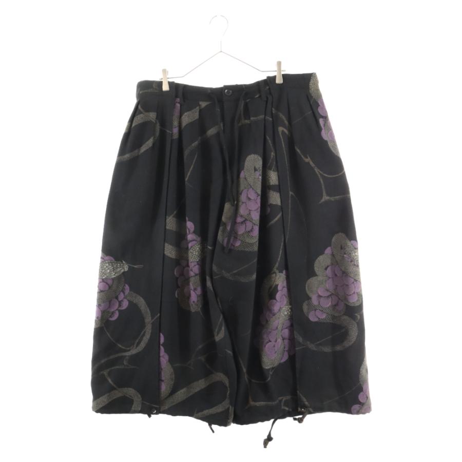 ヨウジヤマモトプールオム　ラップパンツ Yohji Yamamoto POUR HOMME ヨウジヤマモト プールオム 14AW 蛇と葡萄