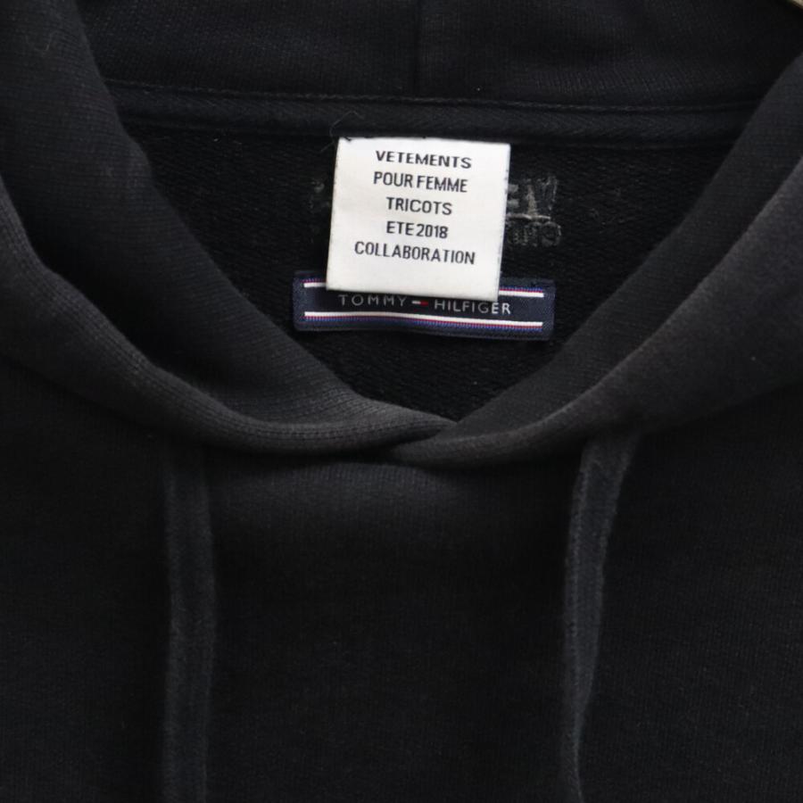 VETEMENTS ヴェトモン 18SS × トミーヒルフィガー ダブルスリーブ プル 