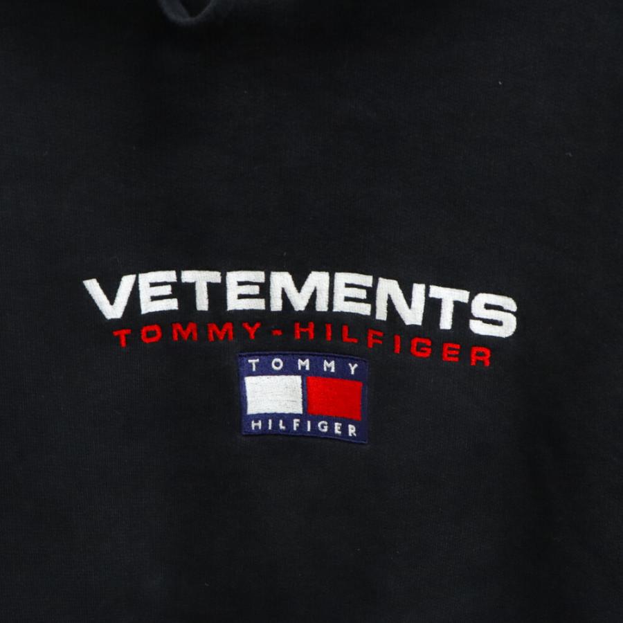 VETEMENTS ヴェトモン 18SS × トミーヒルフィガー ダブルスリーブ プル 