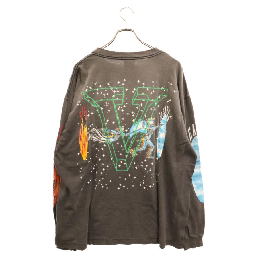 SAINT MICHAEL セントマイケル 22AW ×VLONE LS TEE_SKULL ヴィーロン