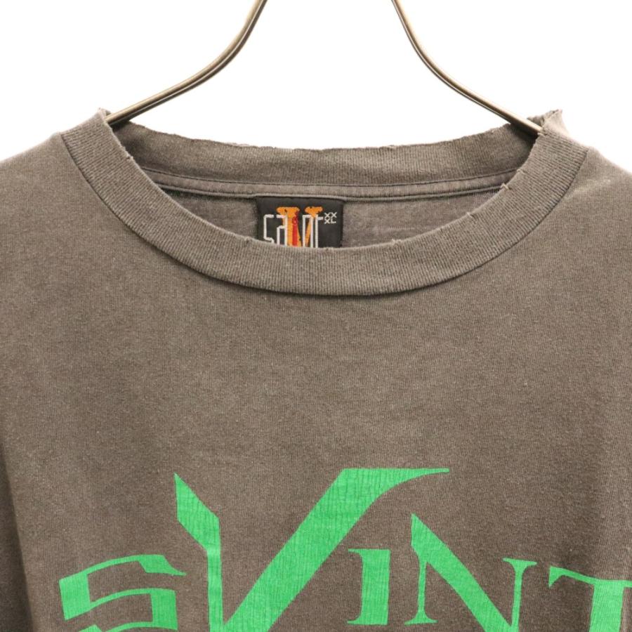新品同様 SAINT MICHAEL × VLONE L/S TEE 22AW SAINT MICHAEL セントマイケル 22AW ×VLONE LS TEE_SKULL ヴィーロン