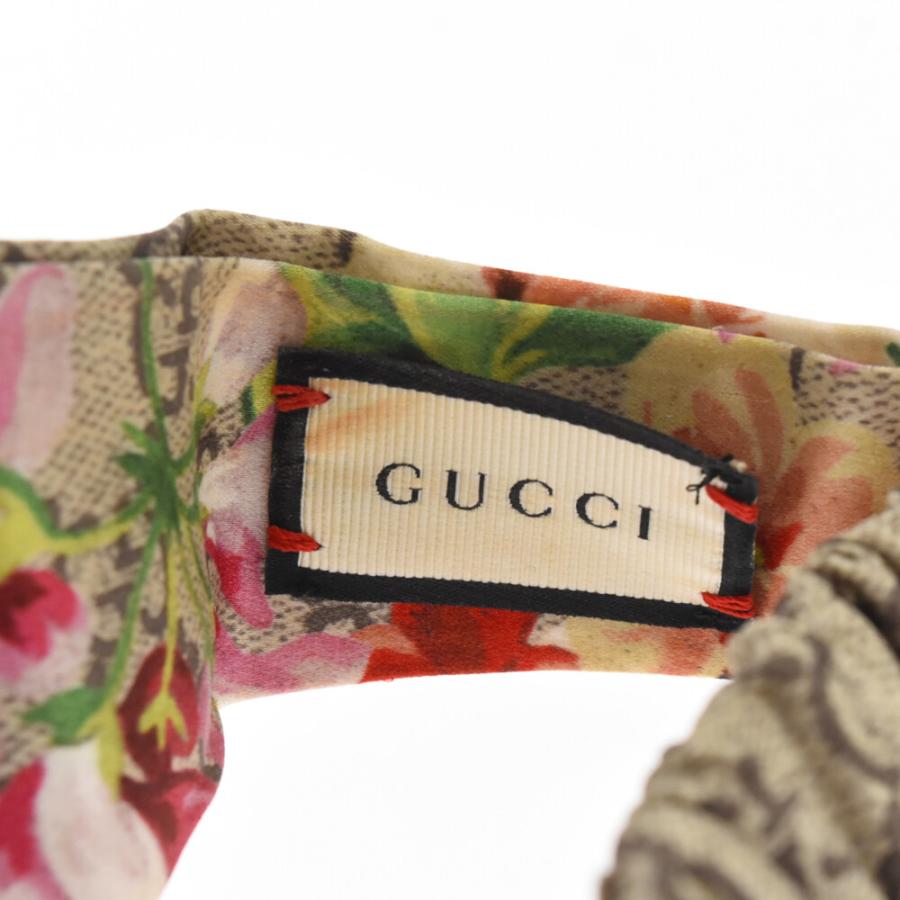即日発送❣️GUCCI 花柄 ヘアバンド フリーサイズ GUCCI グッチ GG Blooms Print Silk Headband フローラル