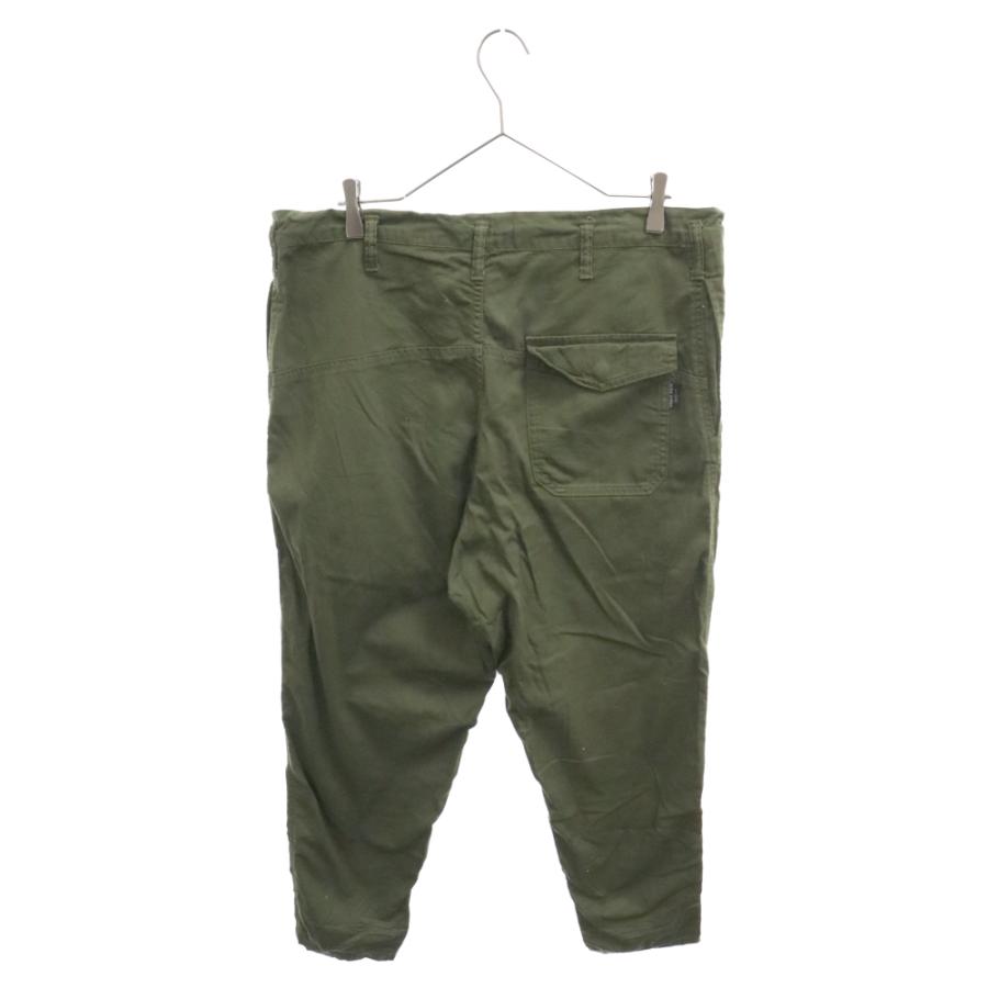 Yohji Yamamoto ヨウジヤマモト 23SS BLACK Scandal PANTS/KHAKI  