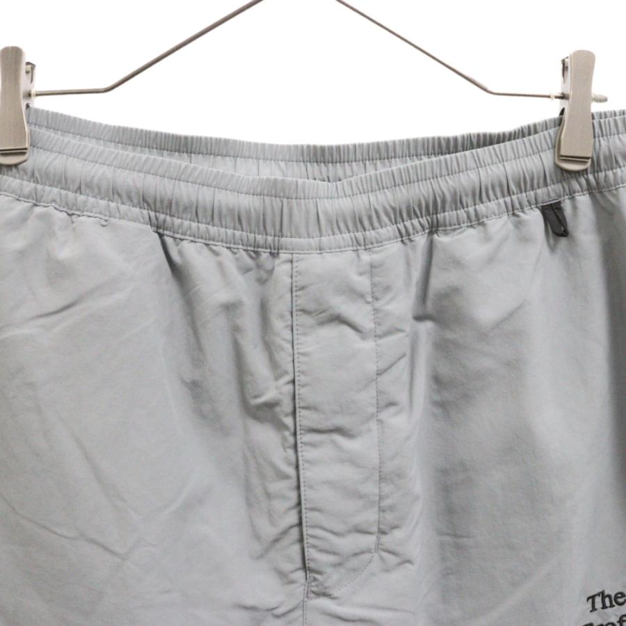 【希少XL】Ennoy ×スタイリスト私物 ロゴ刺繍 ナイロンパンツ 灰色 肉厚 希少XL】Ennoy ×スタイリスト私物 ロゴ刺繍 ナイロンパンツ 灰色