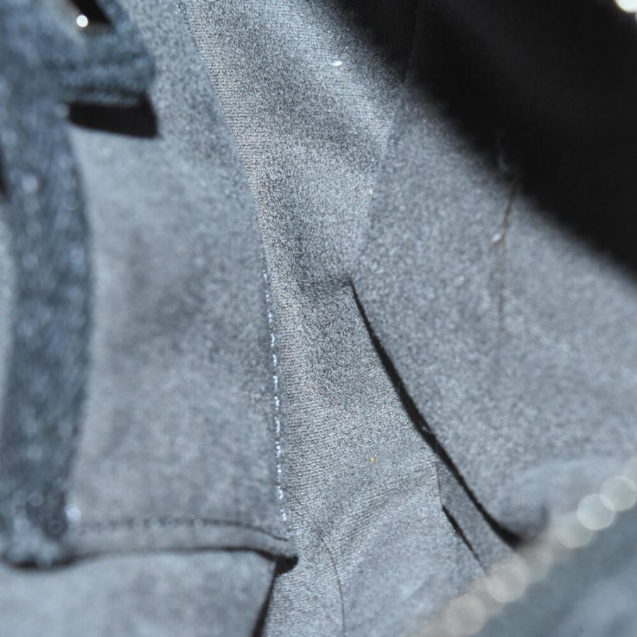 OSOI オソイ Hobo Brocle デニムショルダーバッグ 鞄 グレー 24SB050
