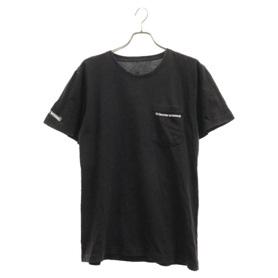 CHROME HEARTS クロムハーツ Tシャツ タイヤトラック　セメタリー CHROME HEARTS（クロムハーツ） Cemetery Cross Tire Track Tee