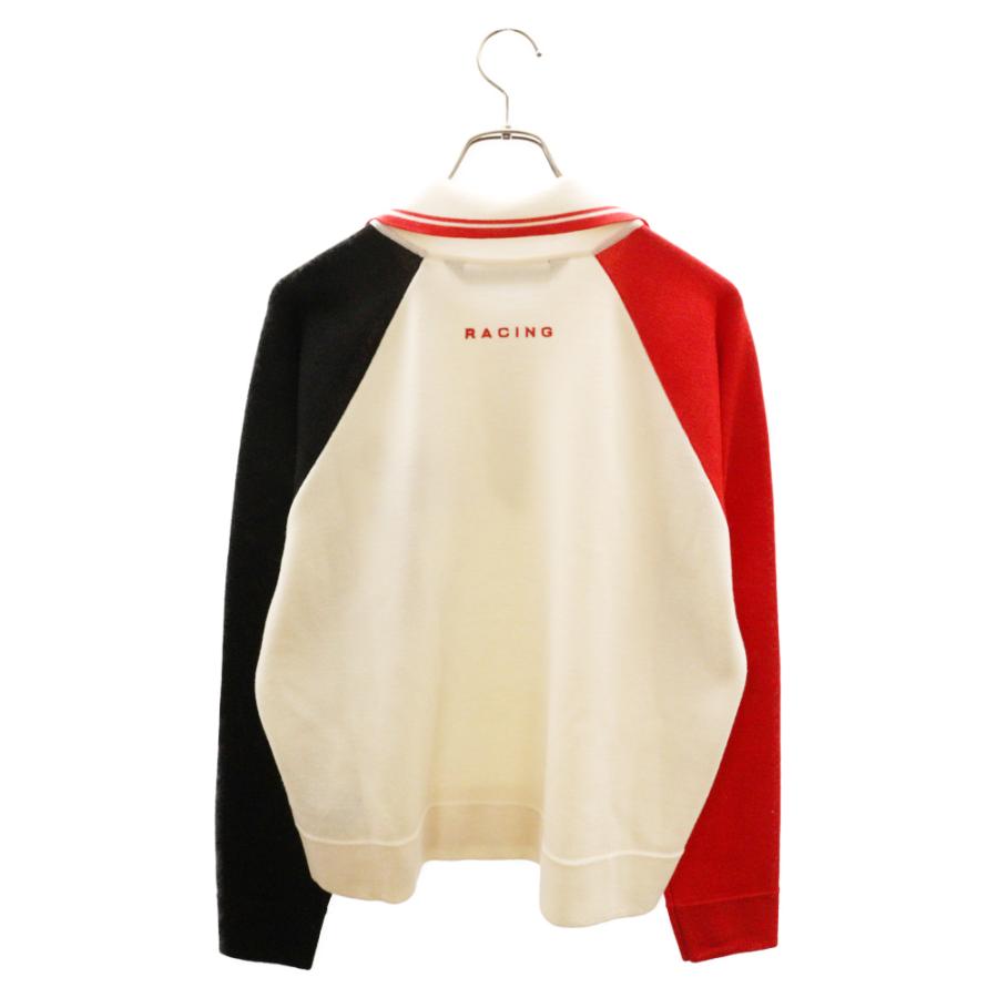 Palm Angels（パームエンジェルス） RACING LOGO KNITTED POLO SHIRT 