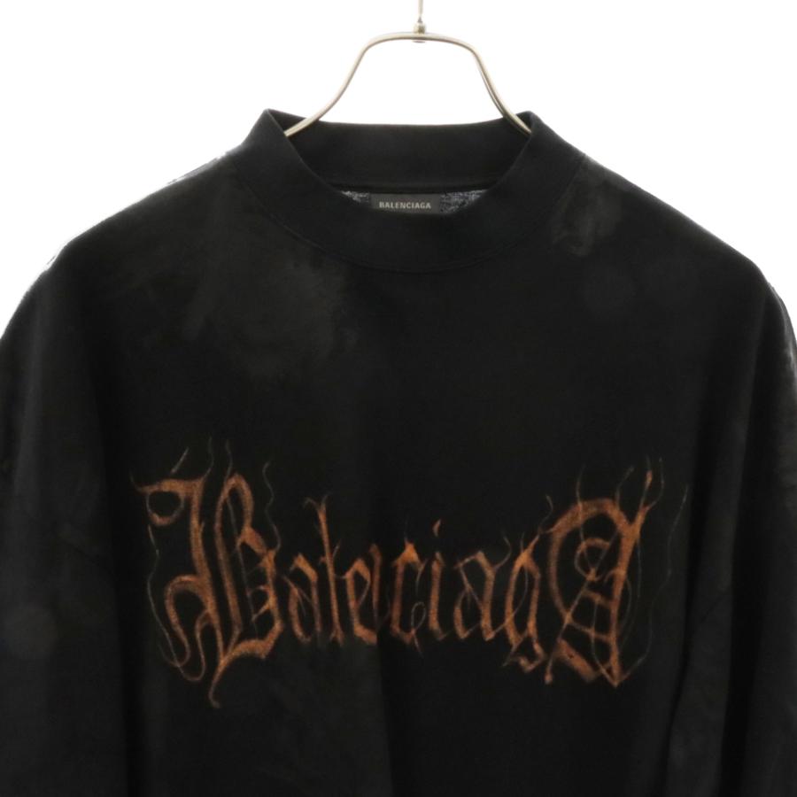 BALENCIAGA バレンシアガ 23SS Heavy Metal Logo T-Shirt ベビー BALENCIAGA バレンシアガ 23SS Heavy Metal Logo T-Shirt ベビー