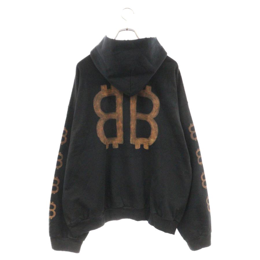BALENCIAGA バレンシアガ 23AW BB Crypto Logo Hoodie クリプト BALENCIAGA バレンシアガ 23AW BB Crypto Logo Hoodie クリプト